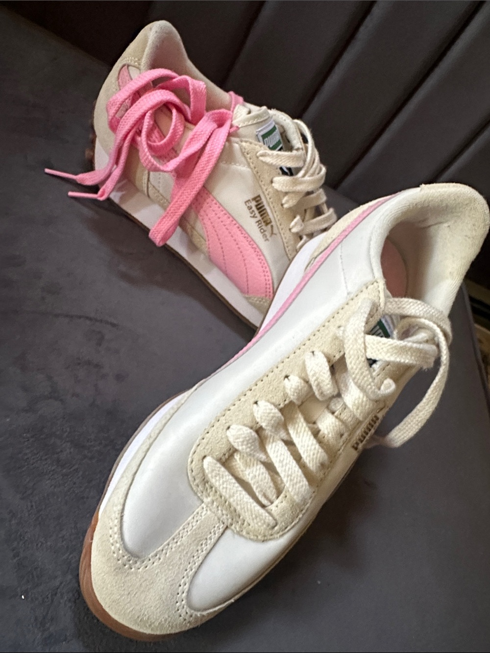 Puma Roma Sneakers - Pink & Cream